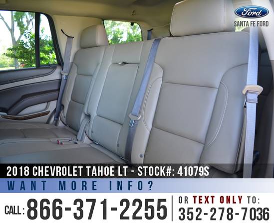 2018 Chevrolet Tahoe LT Remote Start, Camera, Leather Seats for sale in Alachua, AL – photo 15