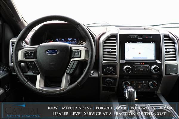 Beautiful 2016 Ford F-150 Platinum 4x4 w/2-Tone Interior, Panoramic for sale in Eau Claire, IA – photo 13