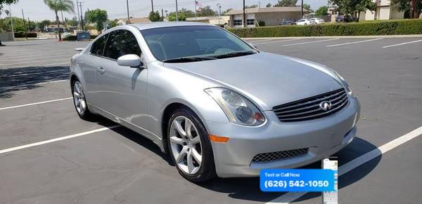 2004 Infiniti G35 Base RWD 2dr Coupe - cars & trucks - by dealer -... for sale in Covina, CA – photo 2