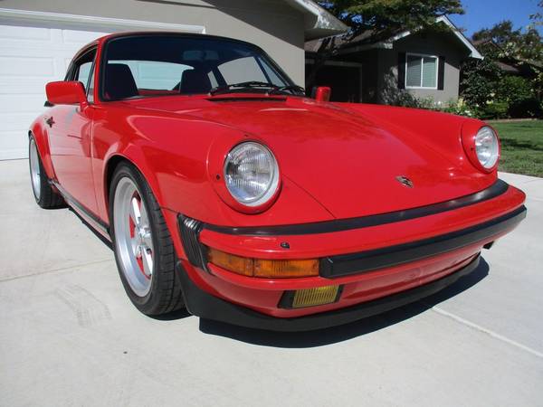 1985 Porsche Red/Red No Sunroof US Carrera Coupe for sale in Sacramento, IL – photo 16