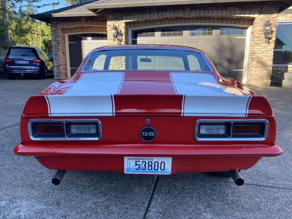 1968 Camaro SS, V8 - 350 Engine 4 Speed, Factory Tach, 1 of 18 cars for sale in Happy valley, OR – photo 8