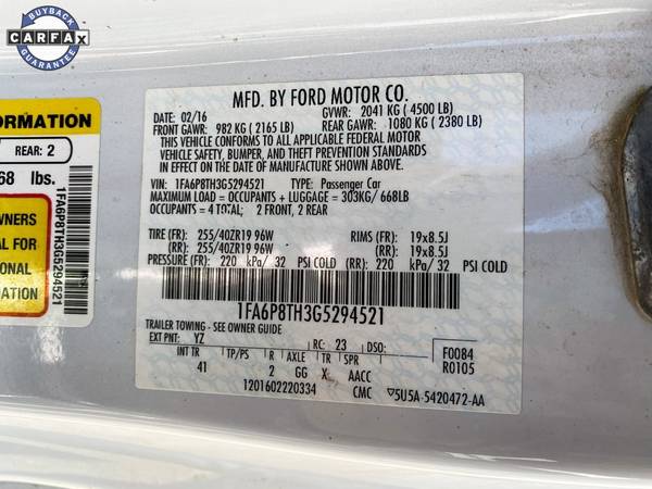 Ford Mustang Premium EcoBoost Navigation Sirius XM Radio Cheap Car... for sale in Danville, VA – photo 16