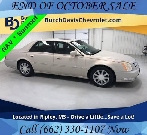 2007 Cadillac DTS Luxury 4D Sedan w NAVIGATION For Sale for sale in Ripley, TN