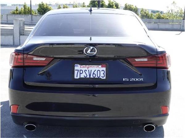 2016 Lexus IS IS 200t Sedan 4D - - by dealer - vehicle for sale in San Jose, CA – photo 5