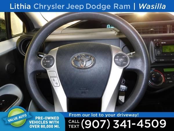 2014 Toyota Prius c 5dr HB Two - cars & trucks - by dealer - vehicle... for sale in Wasilla, AK – photo 18