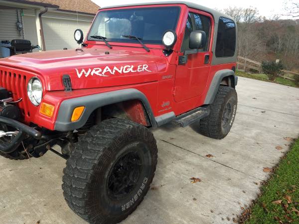 Jeep Wrangler 2003 - cars & trucks - by owner - vehicle automotive... for sale in LaFollette, TN – photo 2