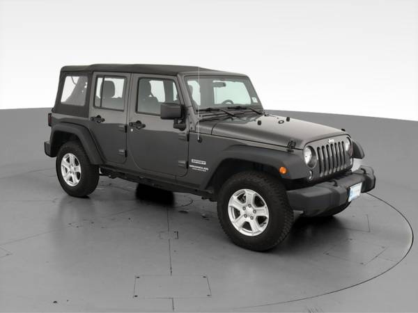 2017 Jeep Wrangler Unlimited Sport SUV 4D suv Black - FINANCE ONLINE... for sale in Boone, NC – photo 15