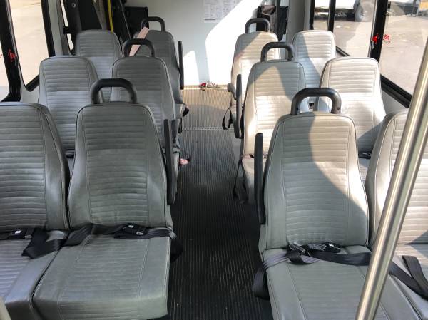 2012 FORD E-350 12 PASS SHUTTLE BUS WHEELCHAIR HANDICAP VAN LOW... for sale in Enfield, MA – photo 14