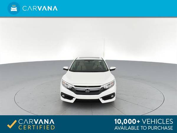 2017 Honda Civic EX-L w/Navigation Sedan 4D sedan White - FINANCE for sale in Indianapolis, IN – photo 19
