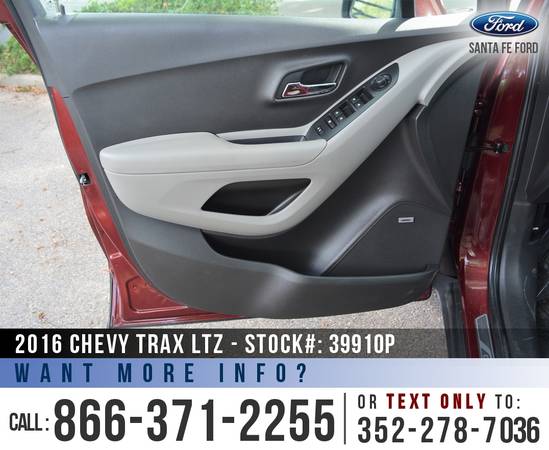 2016 CHEVY TRAX LTZ *** Cruise, Onstar, Leather Seats, BOSE Audio*** for sale in Alachua, FL – photo 12