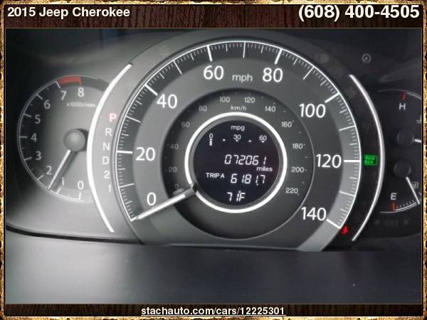 2015 Jeep Cherokee 4WD 4dr Limited with Composite/Galvanized Steel... for sale in Janesville, WI – photo 17