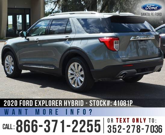 2020 FORD EXPLORER HYBRID LIMITED Leather Seats - SYNC for sale in Alachua, FL – photo 5