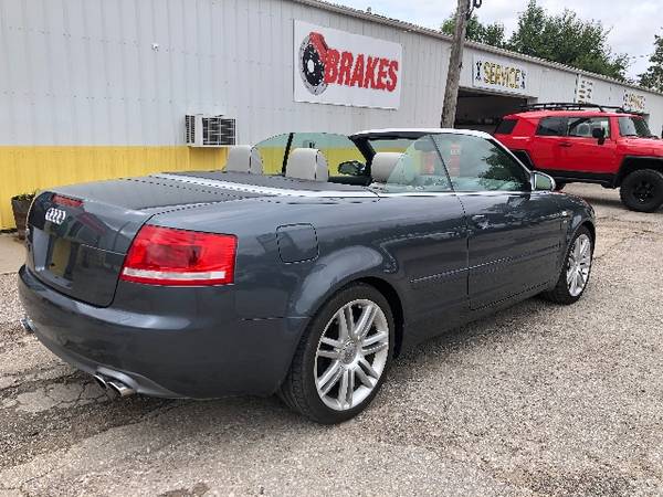 2007 AUDI S4 CONVERTIBLE+LOW MILES+SERVICED+340HP+FINANCING+WARRANTY for sale in CENTER POINT, IL – photo 6