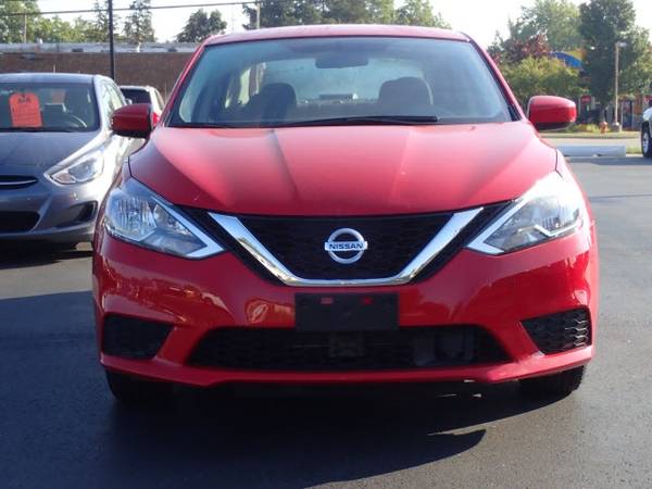 2018 Nissan Sentra SV sedan Red for sale in Waterford Township, MI – photo 8