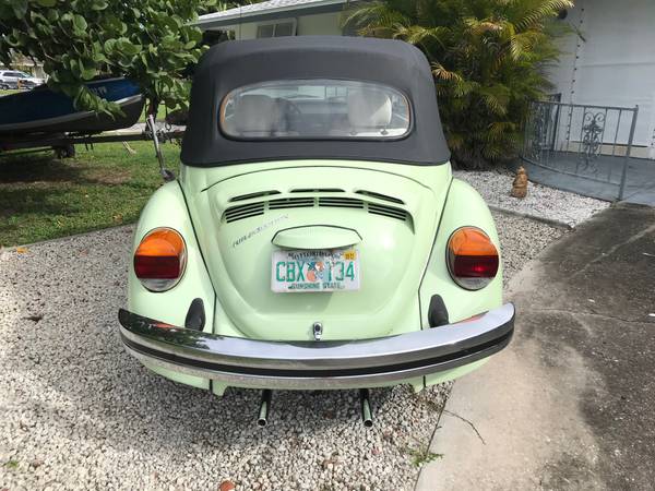 1979 VW Super Beetle Convertible - cars & trucks - by owner -... for sale in Port Charlotte, FL – photo 2