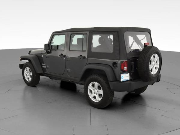2017 Jeep Wrangler Unlimited Sport SUV 4D suv Black - FINANCE ONLINE... for sale in Boone, NC – photo 7