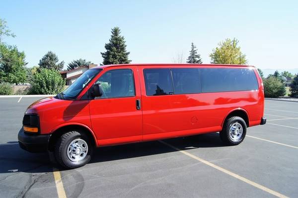 2014 Chevrolet, Chevy Express LS 3500, 15 passenger, Low Miles,... for sale in Hooper, ID – photo 2