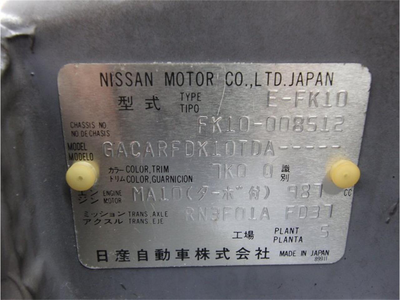 1991 Nissan Figaro for sale in Christiansburg, VA – photo 48