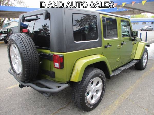 2008 Jeep Wrangler 4WD 4dr Unlimited Sahara D AND D AUTO - cars & for sale in Grants Pass, OR – photo 5