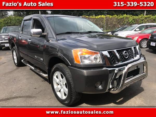 2011 Nissan Titan S Crew Cab 4WD for sale in Rome, NY