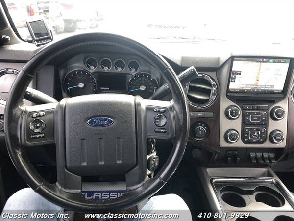 2014 Ford F-350 Crew Cab Lariat 4X4 LONG BED! LOADED! - cars & for sale in Finksburg, NY – photo 14