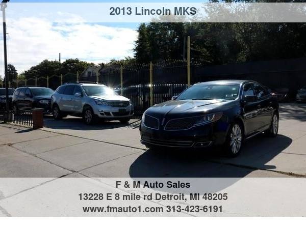 2013 Lincoln MKS 4dr Sdn 3.5L AWD EcoBoost F&M Auto Sales - cars &... for sale in Detroit, MI