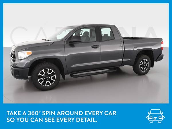 2014 Toyota Tundra Double Cab SR Pickup 4D 6 1/2 ft pickup Gray for sale in Columbus, OH – photo 3