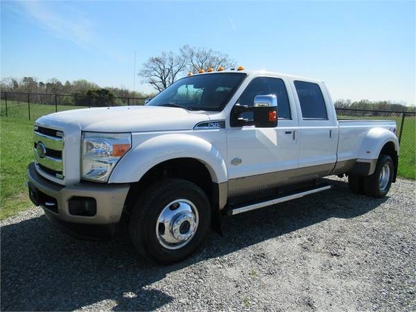 2014 FORD F450 SUPER DUTY KING RANCH, White APPLY ONLINE for sale in Summerfield, NC – photo 18