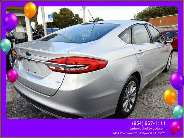 2017 Ford Fusion SE Sedan 4D - - by dealer - vehicle for sale in Hollywood, FL – photo 4