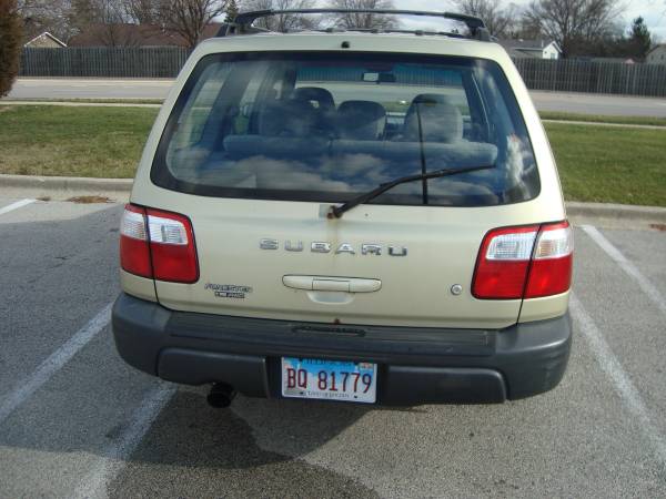 2004 Subaru Forester AWD - cars & trucks - by owner - vehicle... for sale in Streamwood, IL – photo 3