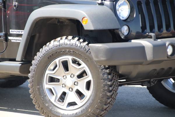 2016 Jeep Wrangler Unlimited Sport S Sport Utility suv Black for sale in Pleasanton, CA – photo 2