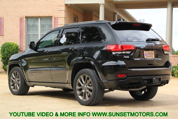 2016 JEEP GRAND CHEROKEE LIMITED 75TH NAVIGATION LEATHER SUNROOF 22K M for sale in Milan, TN – photo 4