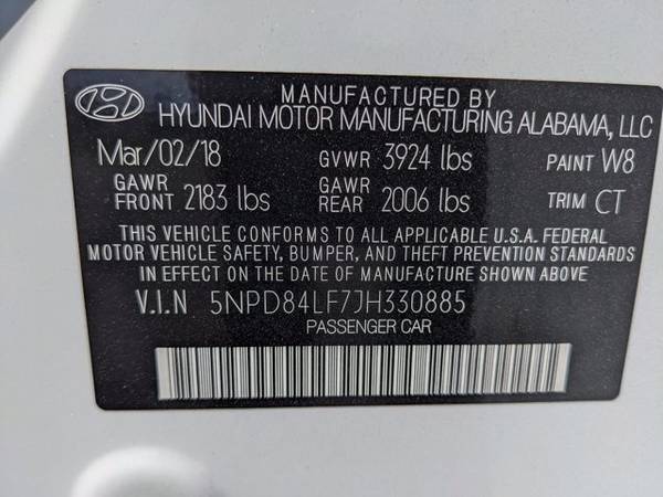 2018 Hyundai Elantra SEL SKU: JH330885 Sedan - - by for sale in Corpus Christi, TX – photo 22