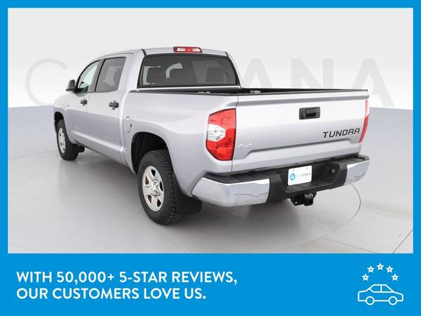 2018 Toyota Tundra CrewMax SR5 Pickup 4D 5 1/2 ft pickup Silver for sale in Ocean City, NJ – photo 6