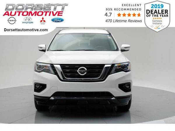 2018 Nissan Pathfinder hatchback Glacier White - cars & trucks - by... for sale in Terre Haute, IN – photo 3