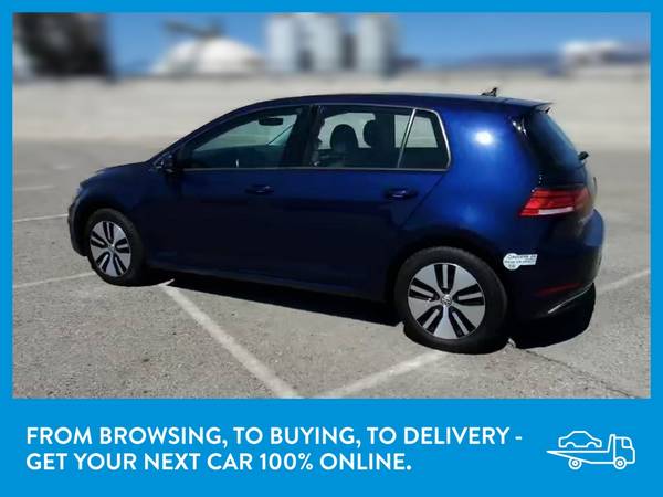 2017 VW Volkswagen eGolf SEL Premium Hatchback Sedan 4D sedan Blue for sale in Fort Myers, FL – photo 5