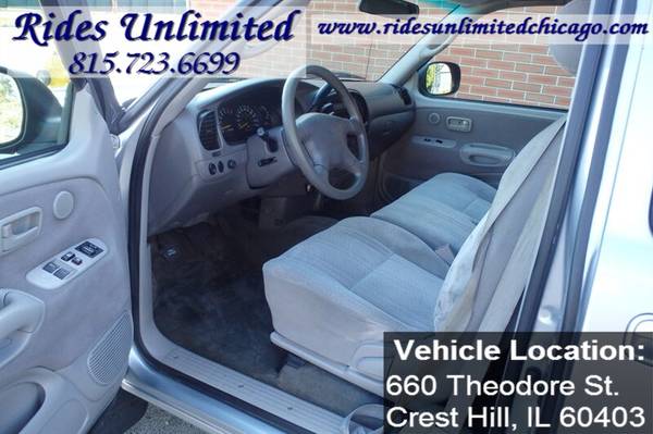 2002 Toyota Tundra SR5 V8 - cars & trucks - by dealer - vehicle... for sale in Crest Hill, IL – photo 9
