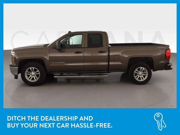2014 Chevy Chevrolet Silverado 1500 Double Cab LT Pickup 4D 6 1/2 ft for sale in Evansville, IN – photo 4