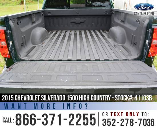 2015 Chevrolet Silverado 1500 High Country Leather Seats for sale in Alachua, FL – photo 20