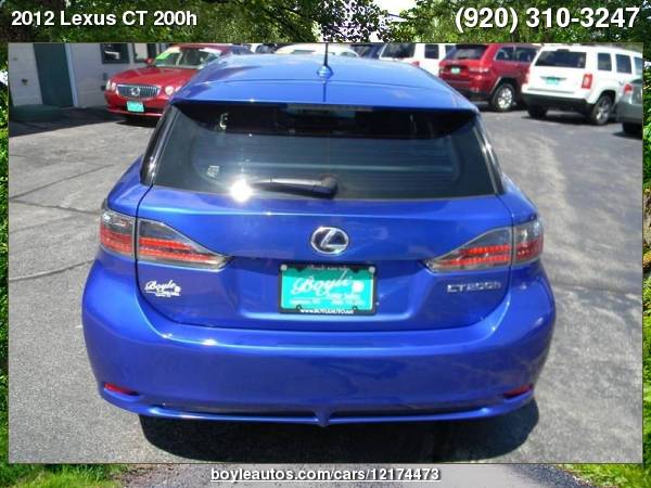 2012 Lexus CT 200h Premium 4dr Hatchback with for sale in Appleton, WI – photo 4