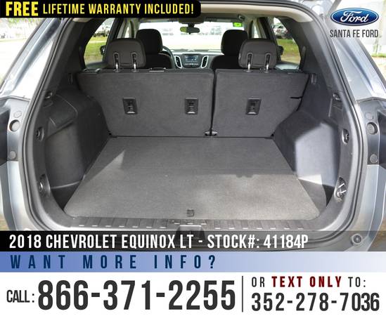 2018 Chevrolet Equinox LT Camera - SiriusXM - Push to Start for sale in Alachua, GA – photo 16