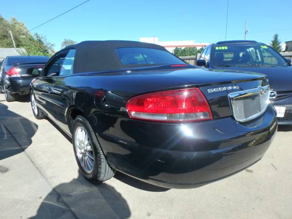 2004 Chrysler Sebring Convertible Touring Black for sale in Des Moines, IA – photo 5