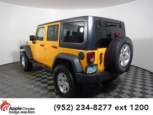 2012 Jeep Wrangler SUV Unlimited Sport (Crush Clearcoat) for sale in Shakopee, MN – photo 4