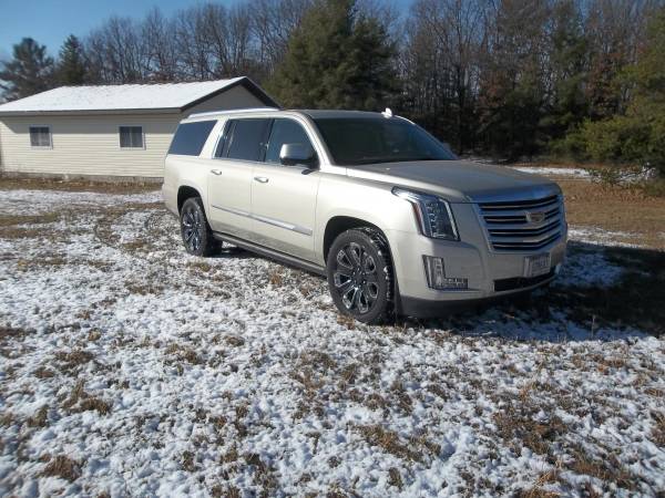 Cadillac Escalade 2016 - cars & trucks - by owner - vehicle... for sale in Hancock, WI