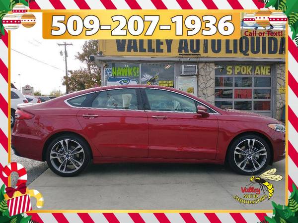 2019 Ford Fusion Titanium Only $500 Down! *OAC - cars & trucks - by... for sale in Spokane, WA – photo 4