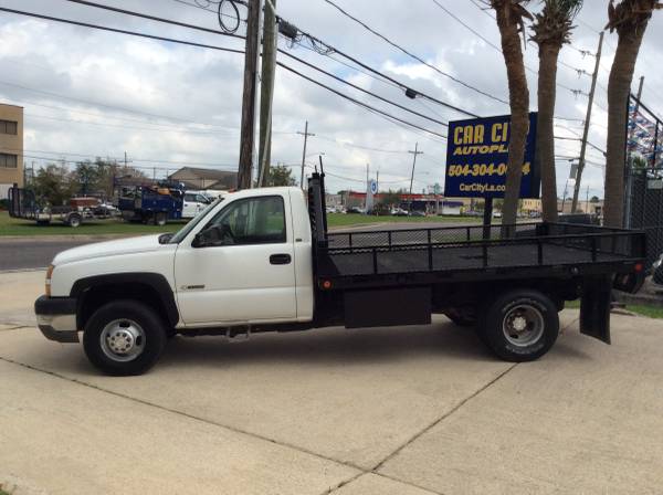 FLAT BED! 2005 Chevy Silverado 3500 FREE WARRANTY - cars & for sale in Metairie, LA – photo 4