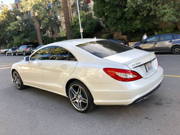 White 2012 Mercedes CLS550 AMG for sale in Van Nuys, CA – photo 5