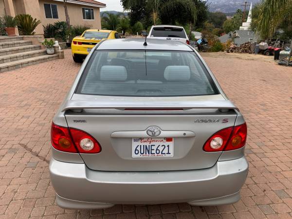 2003 Toyota Corolla S - cars & trucks - by owner - vehicle... for sale in Oak View, CA – photo 3