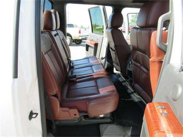 2014 FORD F450 SUPER DUTY KING RANCH, White APPLY ONLINE for sale in Summerfield, VA – photo 6