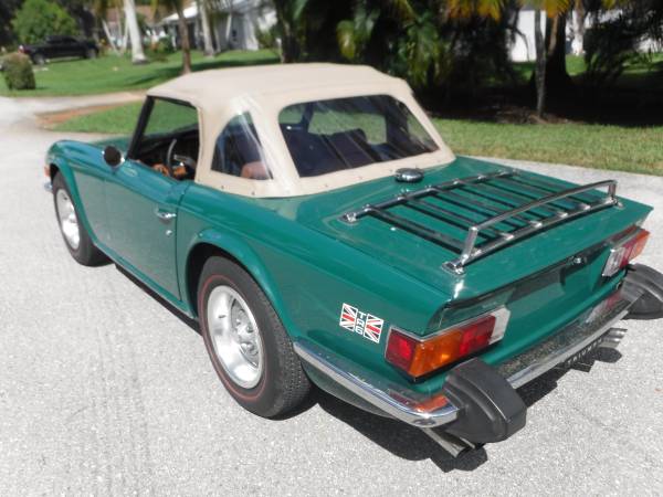 1976 TRIUMPH TR6 RARE AND NICE - cars & trucks - by dealer - vehicle... for sale in Naples, FL – photo 8